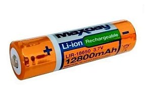 BATERIA RECARREGAVEL 18650 LI ION 3,7V  2800MAH 18 X 65MM