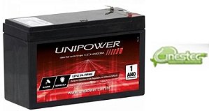 BATERIA SELADA 12V - ALARME - 4AH- UNIPOWER