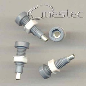 BORNE BANANA 2MM B67  CINZA