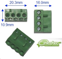 BORNE KRA  HT508K  5.08  FEMEA  4P  TERMINAL BLOCK