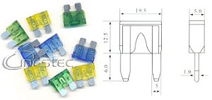 5A FUSIVEL LAMINA / FACA MEDIO  1,8CM