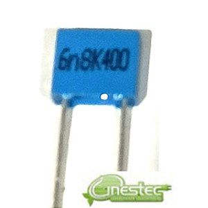 6K8PF X 400V  POLIESTER NAO METALIZADO CADA 5 PECAS