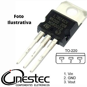 7824 - TO220 - REGULADOR