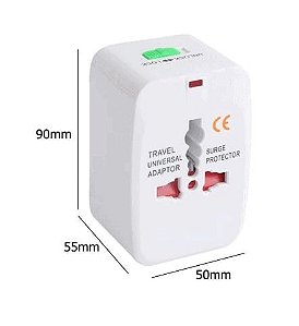 ADAPTADOR / TOMADA UNIVERSAL  PARA VIAGEM  LEY-202