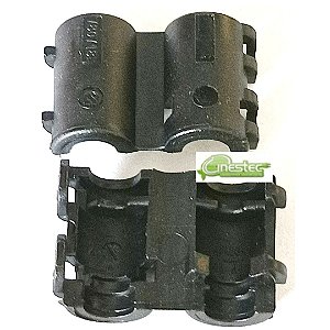 ADAPTADOR AMP 1 POL SS RETO NW 7,5  PRETO  7807188