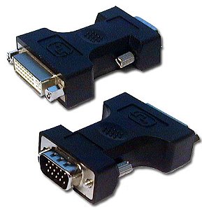 ADAPTADOR DVI FEMEA X DB15HD MACHO  VGA M