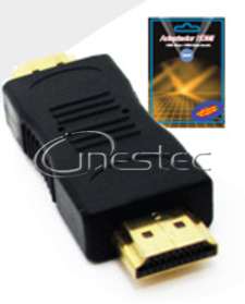 ADAPTADOR HDMI MACHO X HDMI MACHO  GOLD  ST-HDMI-MM