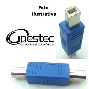 ADAPTADOR USB B MACHO X USB B MACHO