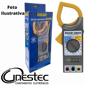 ALICATE AMPERIMETRO DIGITAL HA-3200