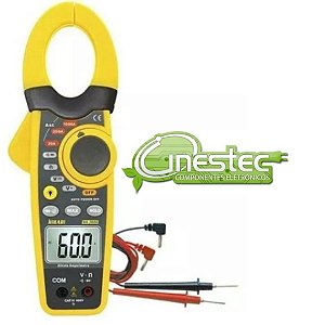 ALICATE AMPERIMETRO DIGITAL PROFISSIONAL HA-3600