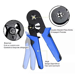 ALICATE CRIMO ILHOS TUBULAR  FRM-ACT4060