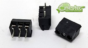 BORNE KRE 3 PONTOS 180 graus 8 mm  TERMINAL BLOCK