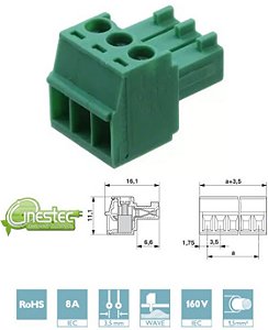 BORNE KRE MC 1,5/ 3-ST - 3,81