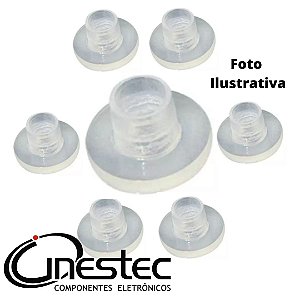 BUCHA ISOLANTE PARA TRANSISTOR IBI0010 - TO220 BAIXA - CADA 10 PECAS