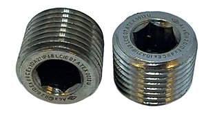 BUJÃO / PLUG SEXTAVADO LATÃO EXE/D LATAO NPT 1/2