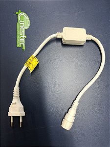 CABO  RABICHO DE FORCA PARA MANGUEIRA DE LEDS 127V  203W