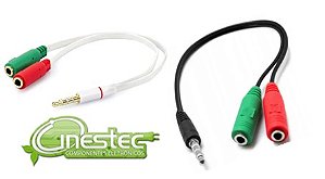 CABO 1P2ST 4C  2J2ST  PRETO OU BRANCO 20 cm