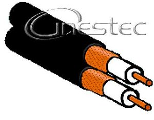 CABO AUDIO ST PHILIPS EMBORRACHADO 2X0,20mm  PRETO