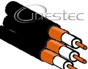 CABO AUDIO ST PHILIPS EMBORRACHADO 3X0,20MM  PRETO