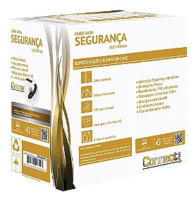 CABO CFTV 4 PARES CAT5E BLINDADO O METRO