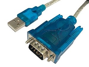 CABO CONVERSOR USB 2.0 PARA RS-232 SERIAL (AZUL)