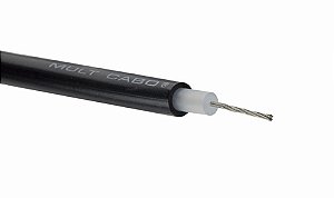 CABO DE ALTA TENSAO 5MM EXTERNO (40KV) PRETO