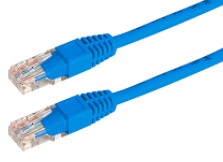 CABO DE REDE  PATCH CORD CAT5E  2,0m AZUL