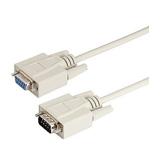 CABO EXTENSÃO PARA MONITOR VGA DB15HD M X F  5M BEGE