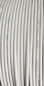 CABO MULTITESTE EMBORRACHADO  0,25mm  BRANCO