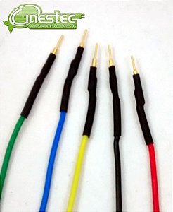 CABO PARA PROTOBOARD M X M VERDE 20CM