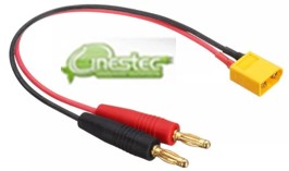 CABO XT60 MACHO X BANANA PARA  BATERIA DE AEROMODELO  DRONE