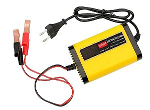 CARREGADOR BATERIA SELADA 12V ATE 7AH AUTOMATICO