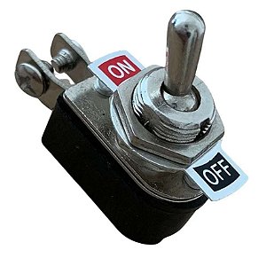 CHAVE ALAVANCA 2P 2T 6A 120V 3A 250V KNH-1S