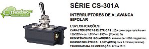 CHAVE ALAVANCA GR MG 2P 4T 20A  CS-301A  S/SS