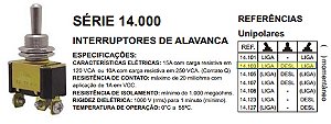 CHAVE ALAVANCA MG UNIPOLAR 3P 3T 15A 14103