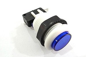 CHAVE BOTAO AZUL  COM MICROSWITCH 2T 6A  PBS-29