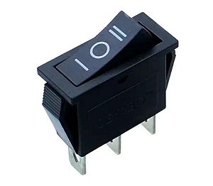 CHAVE GANGORRA 3P 3T 15A 250V KCD3-103 PRETO