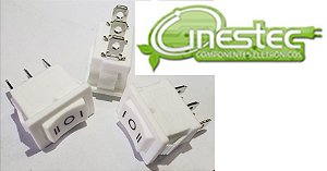 CHAVE GANGORRA 3P 3T 6A BRANCO COM MARCACAO  KCD1-103/B2 / MRS2-1