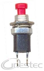 CHAVE PUSH BOTON NA PEQUENO VERMELHO  PBS-110