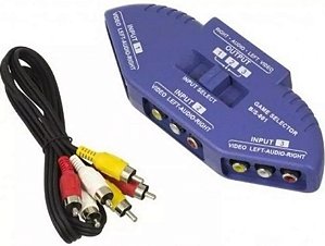 CHAVE SELETORA COMUTADORA 3RCA