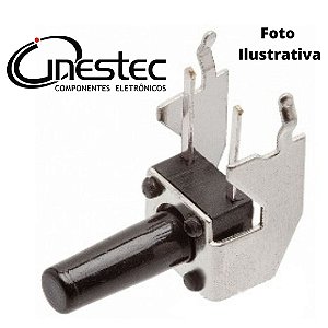 CHAVE TACTIL 2T 90° 6 X 6 X 13mm (12,5mm)