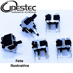 CHAVE TACTIL 4T 90o 6mm TECLA LADO ESQUERDA