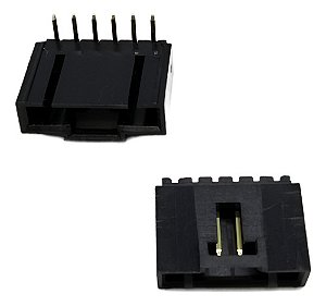 Conector 06 Pinos 2,54mm Macho / Wf2542 - 20 Unidades