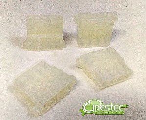 CONECTOR ALOJAMENTO POWER 4 PINOS FEMEA  CADA 5 PECAS  508104AH051