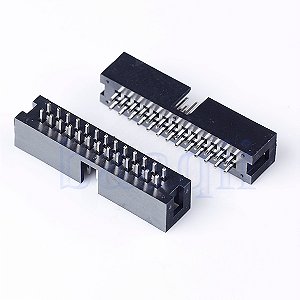 CONECTOR BOX HEADER 26 VIAS 180 graus