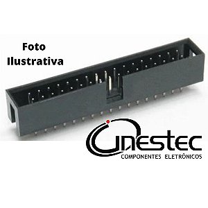 CONECTOR BOX HEADER 34 VIAS 180°