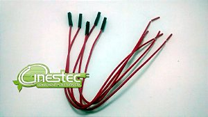 CONECTOR COM FIO  CABO MODU FEMEA 1 VIAS  MO-8500