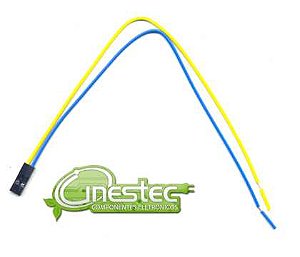 CONECTOR COM FIO  CABO MODU FEMEA 2 VIAS  MO-8500