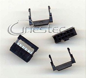 CONECTOR LATCH 10 VIAS COM EJETOR
