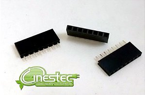 CONECTOR MODU DUBOX OU MCI 08 VIAS - 2,54mm